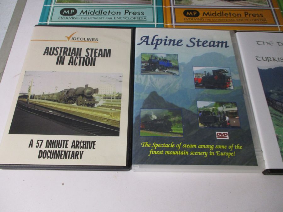 A collection of mainly European railway related books, DVD's, magazines and VHS video's etc - Image 11 of 15