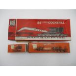 A boxed Jouef 00 gauge 85 Tonnes Cockerill Crane railway train set, along with two boxed Marklin