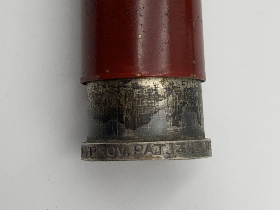 A vintage Dunhill lighter in the form of a candle stick provisional patent number 13116, - Image 5 of 7