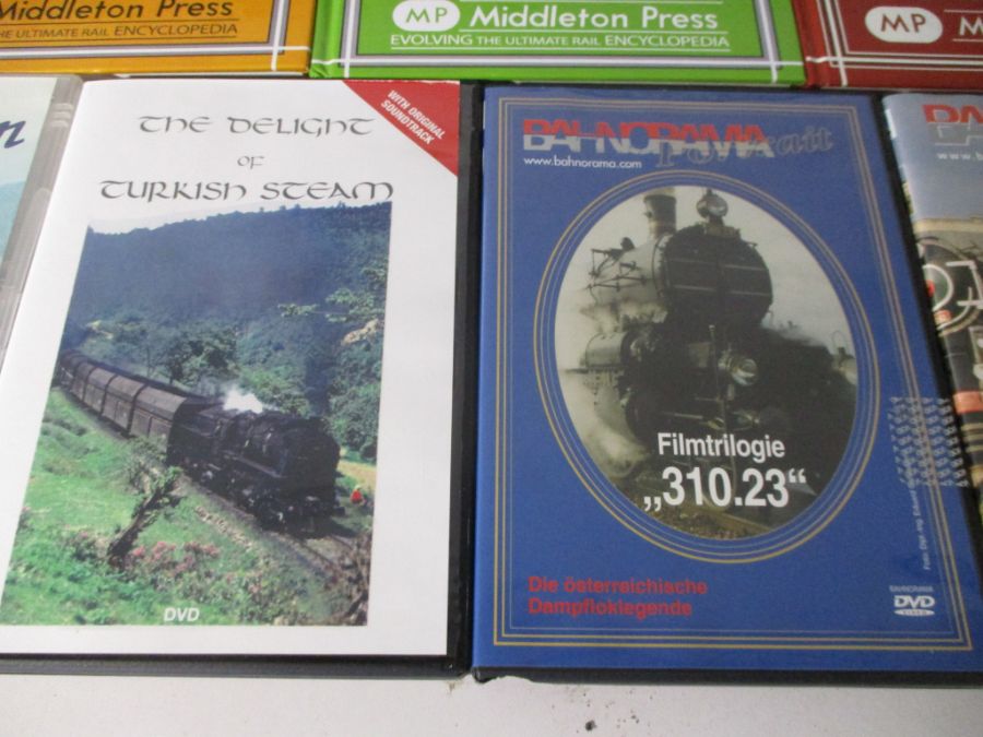 A collection of mainly European railway related books, DVD's, magazines and VHS video's etc - Image 12 of 15