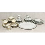 A collection of Noritake part tea sets/dinner sets, including cups, saucers, platter etc.