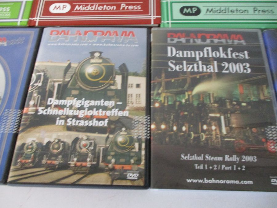 A collection of mainly European railway related books, DVD's, magazines and VHS video's etc - Image 13 of 15