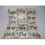 A collection of sixteen boxed Revell Italaerei ready to assemble plastic military figurines model