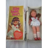 A boxed "Miss Happy Heart" doll, by Bluebell Toys Ltd, Southport. 51cm high