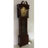 A modern longcase clock by Richard Broad, Bodmyn Cornwall.