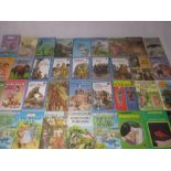 A set of thirty six Ladybird books including titles from the history, fiction, natural history and