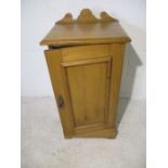 A Victorian pine pot cupboard