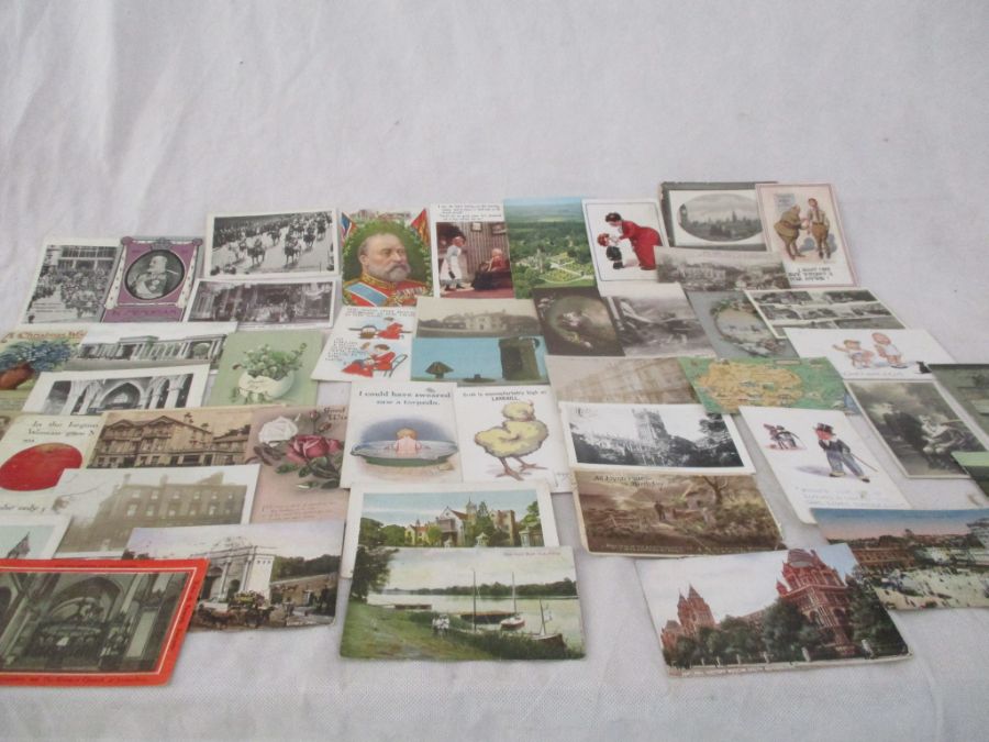 A collection of photographs, postcards etc including various postcards from Lyme Regis/Uplyme etc. - Image 13 of 52