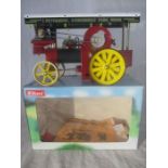 A boxed Wilesco Hobby-Technik D409 Showman's live steam traction engine