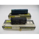 Two boxed Wrenn Railways OO gauge models including a British Rail Blue Bo-Bo Diesel Electric