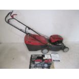 A Mountfield SP470 self propelled petrol rotary lawnmower.