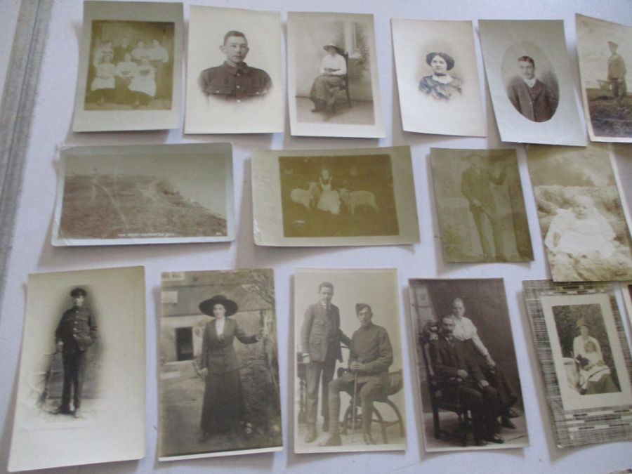 A collection of photographs, postcards etc including various postcards from Lyme Regis/Uplyme etc. - Image 3 of 52