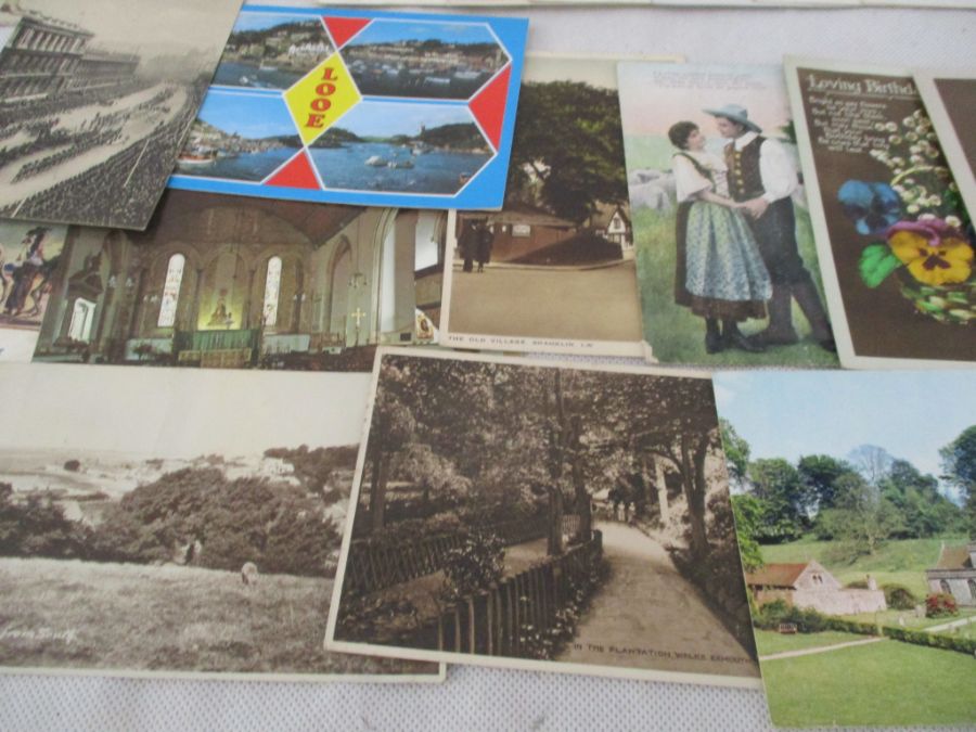 A collection of photographs, postcards etc including various postcards from Lyme Regis/Uplyme etc. - Image 7 of 52