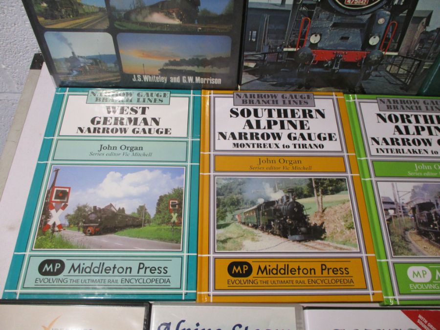 A collection of mainly European railway related books, DVD's, magazines and VHS video's etc - Image 6 of 15