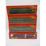 A boxed Hornby Railways OO gauge "Kneller Hall" locomotive with tender (R.761), along with three