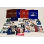 A collection of Royal Mint and Royal Australian Mint various commemorative and uncirculated coins