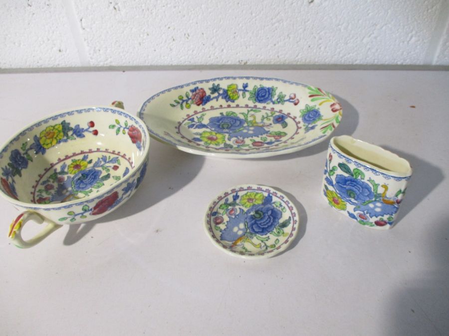 A collection of Masons "Regency" part dinner set including a small coffee pot, creamer, sugar - Image 10 of 12