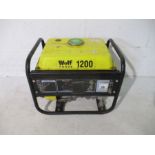 A Wolf Power 1200 generator