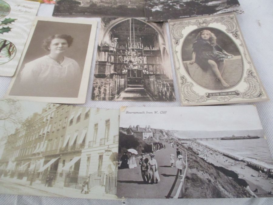 A collection of photographs, postcards etc including various postcards from Lyme Regis/Uplyme etc. - Image 50 of 52