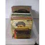 A collection of mainly 1960's 12", 10" & 7" vinyl's records including Elvis Presley, Roy Orbison,