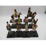 A collection Napoleonic era figures by Aiglon