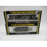 Two boxed Graham Farish "Masterpieces in Miniature" N gauge locomotives including a BR Black Prairie