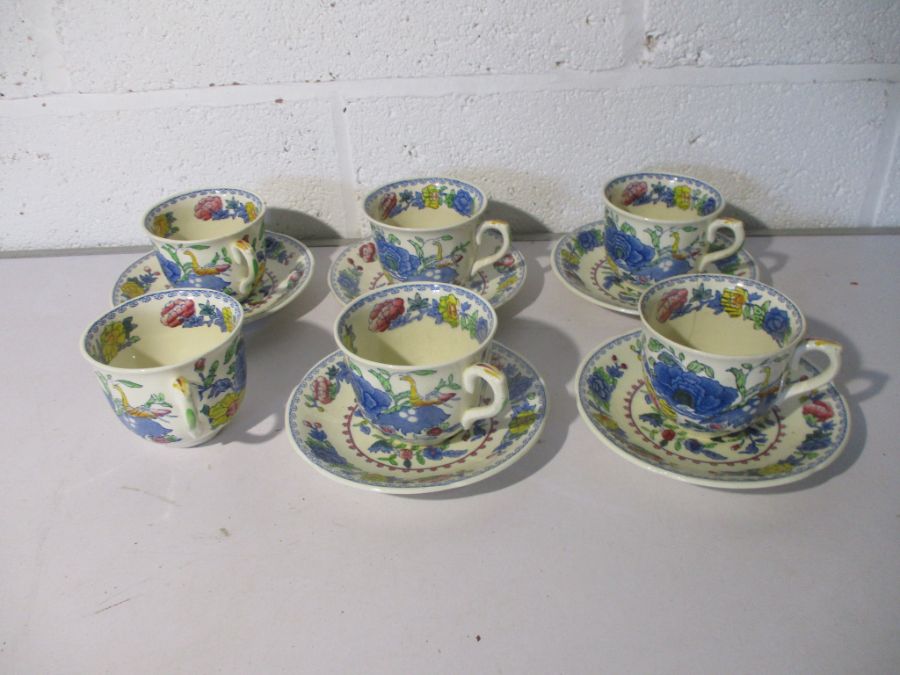 A collection of Masons "Regency" part dinner set including a small coffee pot, creamer, sugar - Image 12 of 12