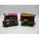 A vintage boxed Britain's Army Covered Tender Lorry - No1433 (boxed and toy A/F), along with a