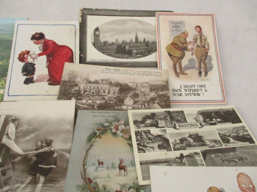 A collection of photographs, postcards etc including various postcards from Lyme Regis/Uplyme etc. - Image 16 of 52