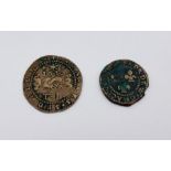 Two Order of St John Malta coins - A 1639 Tari and a 1693 Grano