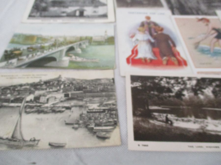 A collection of photographs, postcards etc including various postcards from Lyme Regis/Uplyme etc. - Image 43 of 52