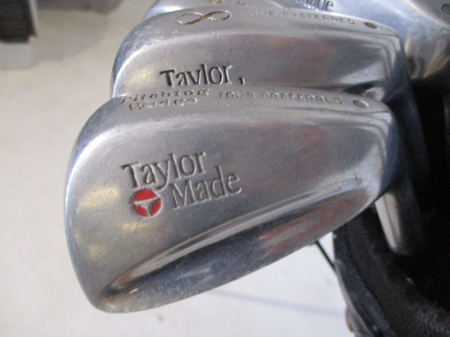 A set of Taylor Made Tour Preferred golf irons including irons 2 to 9, pitching wedge, sand wedge - Image 4 of 8