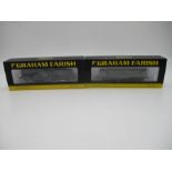 Two boxed Graham Farish by Bachmann N Gauge locomotives including a BR Black Early Emblem locomotive