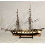 A model of the HMS Jalouse