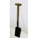 An antique coal shovel - likely railway related
