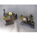 A collection of Mamod live steam models