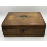 A Victorian writing box A/F