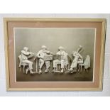 "The Rehearsal" photographic print, Reinhard 1976 44cm x 65cm