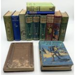 A collection of various vintage books including The Great War of 1914 - A sketch of the operations