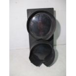 A set of pedestrian crossing lights - height 90cm