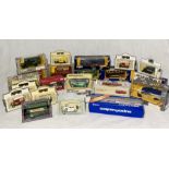 A collection of various die cast vehicles including Corgi, Lledo etc.