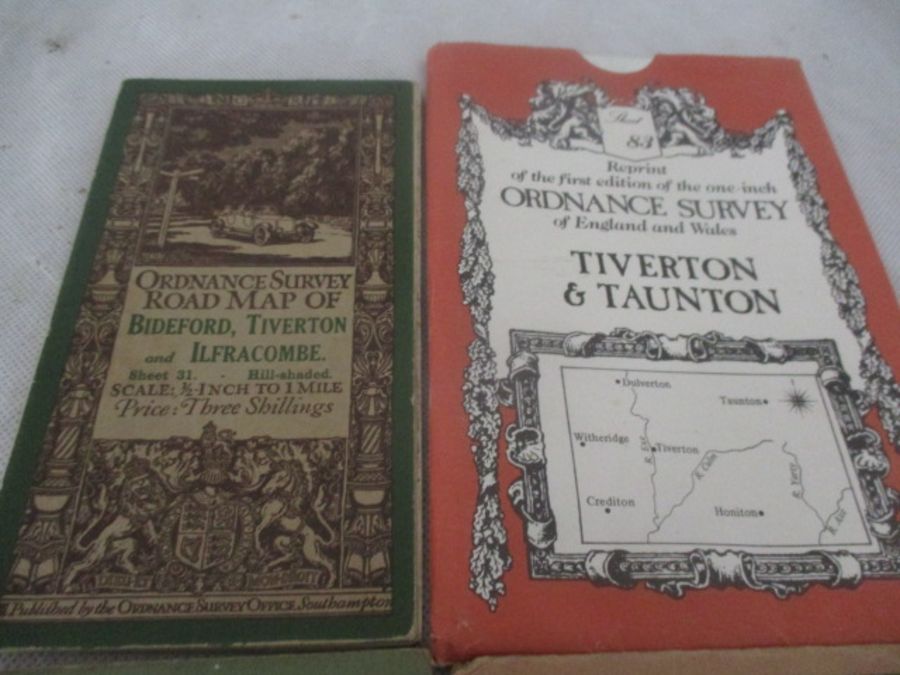 A collection of books maps etc. including Rubaiyat of Omar Khayyam, a framed 1925 Somerset v - Image 13 of 14