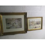 Two Russell Flint framed prints.