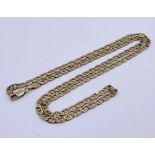 A 9ct gold chain. weight 11.5g
