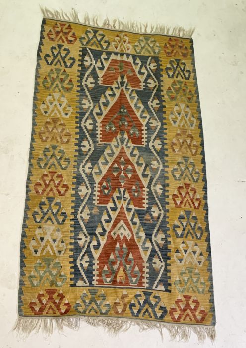 An Eastern style Kilim rug 182cm x 104cm