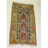 An Eastern style Kilim rug 182cm x 104cm