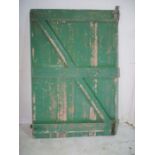 A large barn door. 187cm x 126cm