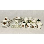 A collection of various part tea and coffee sets including Royal Grafton, Staffordshire etc.