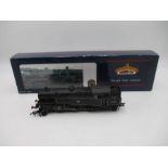 A boxed Bachmann OO gauge Standard Class 4MT BR Lined Black E/Crest Weathered locomotive