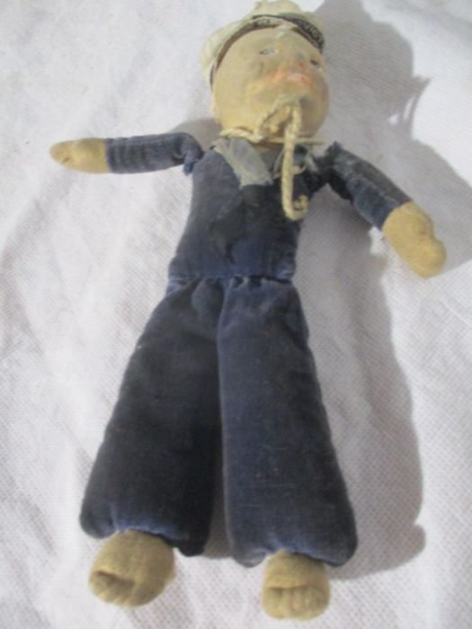 A collection of soft toys including a vintage Womble in Harley Davidson jacket, fox huntsman, - Image 16 of 21